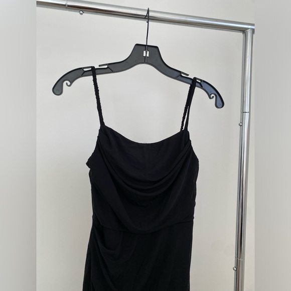 XinFSH Black Midi Corset Dress Size Small - Picture 3 of 5